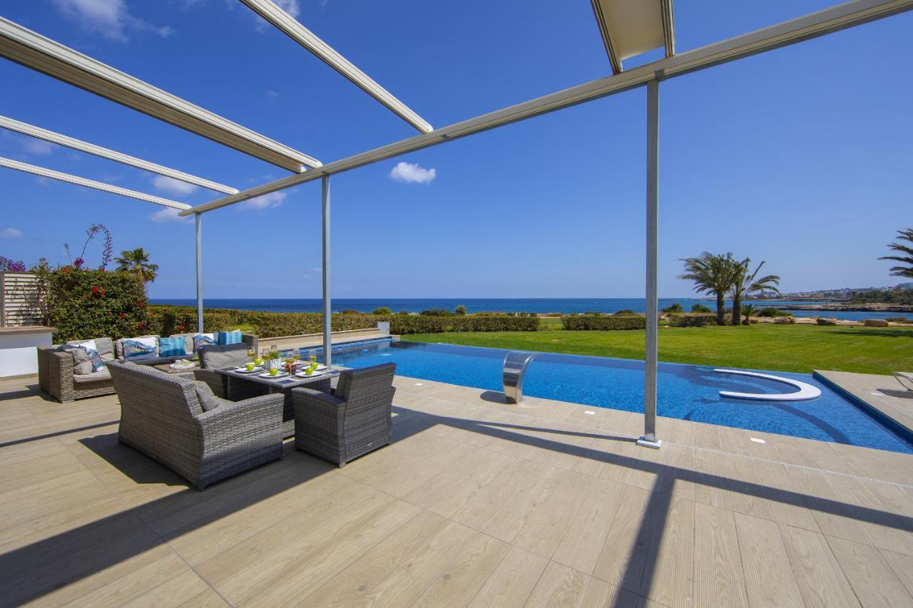 Protaras Seafront Villa Infinte Aretousa Luaran gambar